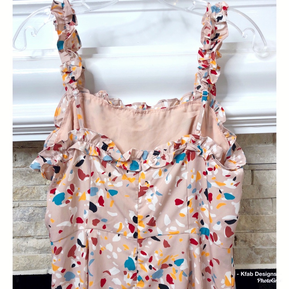 💖Lost + Wander Santa Rosa Blush Abstract Dress! - Picture 7 of 8